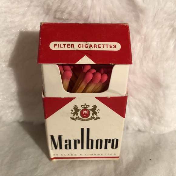1996 Marlboro Vintage Flip Top Match Box - Picture 1 of 8